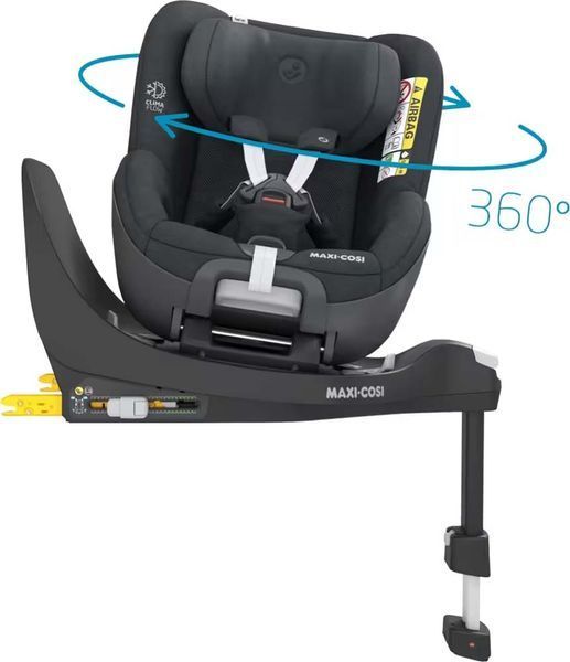 Автокресло MAXI-COSI Pearl 360 2 без вкладыша (Authentic Graphite) 8045550111 фото