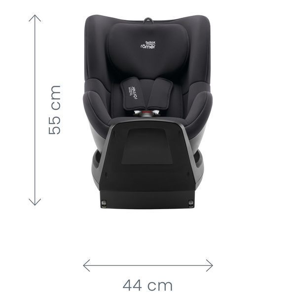 Автокрiсло Britax Romer Dualfix M Plus (Midnight Grey) 2000036889 фото