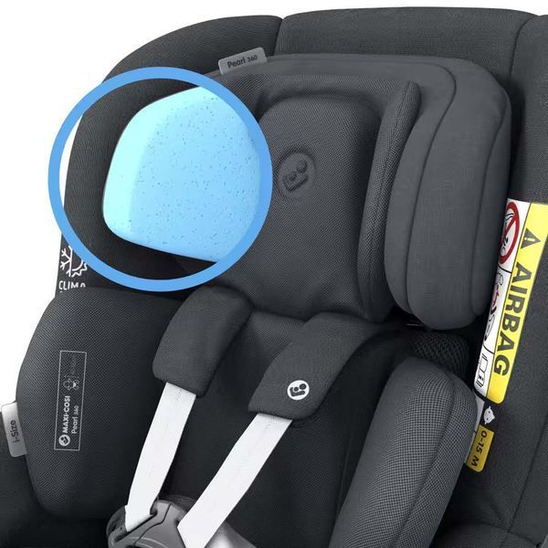 Автокресло MAXI-COSI Pearl 360 2 без вкладыша (Authentic Graphite) 8045550111 фото