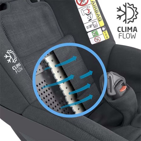 Автокресло MAXI-COSI Pearl 360 2 без вкладыша (Authentic Graphite) 8045550111 фото