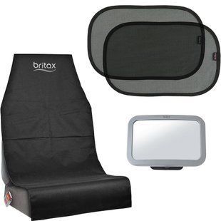 Набір BRITAX-ROMER 3в1 чохол-накидка, шторка, дзеркало 2000010114 фото