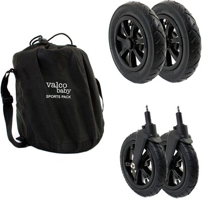 Комплект коліс Valco Baby Sport Pack Snap 4, Snap Ultra, Snap Duo / Black 9179 фото