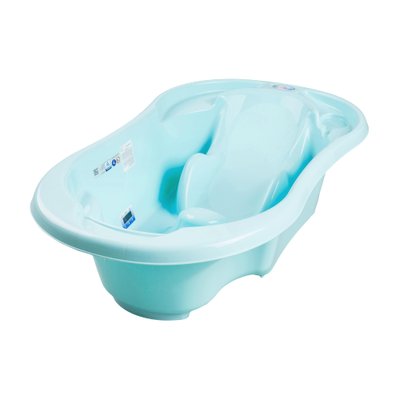Ванночка Tega Komfort с терм-ом и сливом анатомическая TG-011 light blue paste 47759 фото