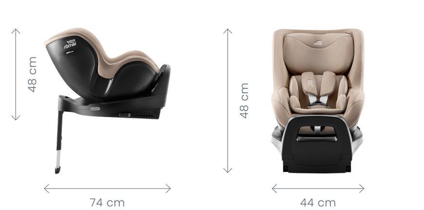 Автокрісло Britax Romer DUALFIX PRO M Classic (Deep Grey) 2000040889 фото