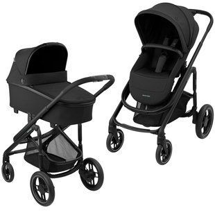 Коляска універсальна 2 в 1 MAXI-COSI Plaza Plus Essential Black 000034617 фото