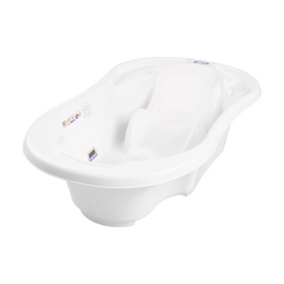 Ванночка Tega Komfort с терм-ом и сливом анатомическая TG-011 white 47760 фото