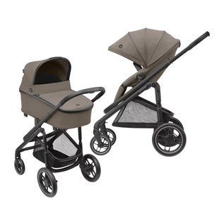 Коляска універсальна 2 в 1 MAXI-COSI Plaza+ Luxe Twillic Truffle 000041156 фото
