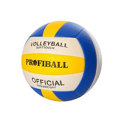 М'яч волейбольний MS 1676 синьо-жовтий 51066 фото