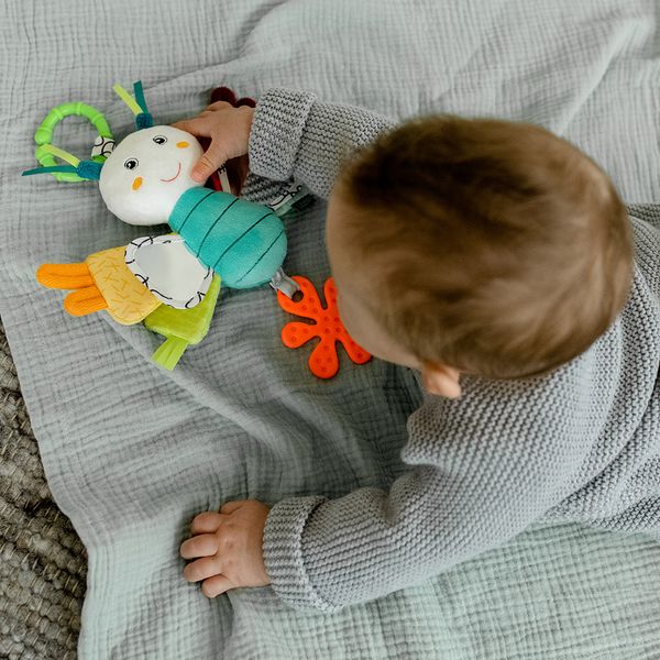 М'яка розвиваюча іграшка-підвіска "Метелик" 000000517 фото