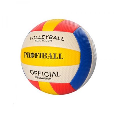 М'яч волейбольний MS 1676 червоно-жовтий 51067 фото