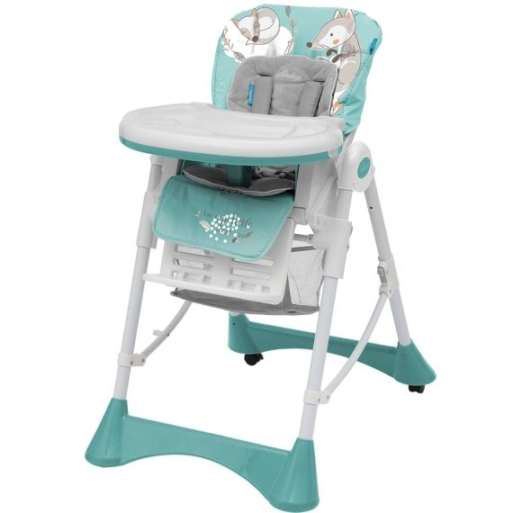 Стільчик для годування Baby Design Pepe NEW 05 TURQUOISE 000016050 фото