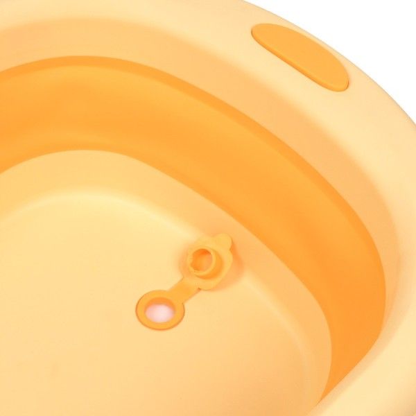 Ванночка ME 1108 BATH жовтий,силікон,складна,78-49-21 50928 фото