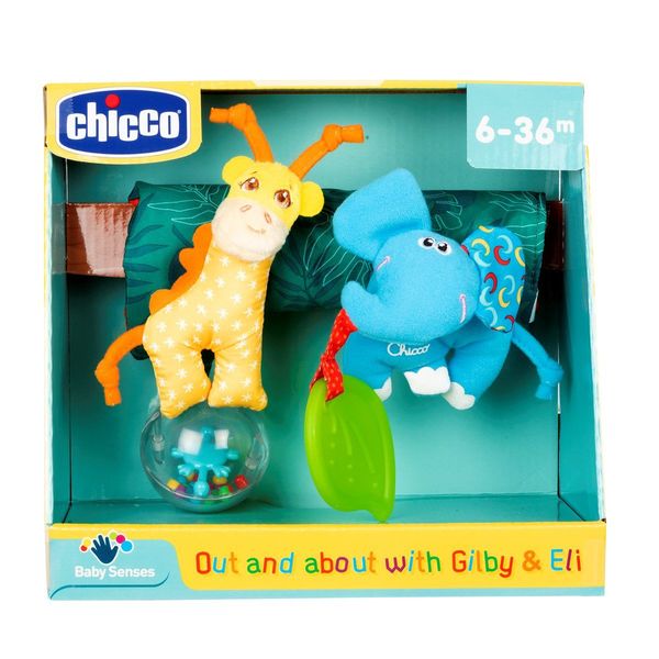 Іграшка на коляску Chicco "Джилбі та Елі" 10060.00 фото