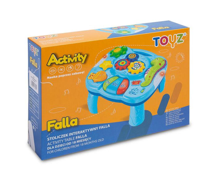 Интерактивный развивающий столик Toyz (Caretero) Falla Blue 1375161968 фото