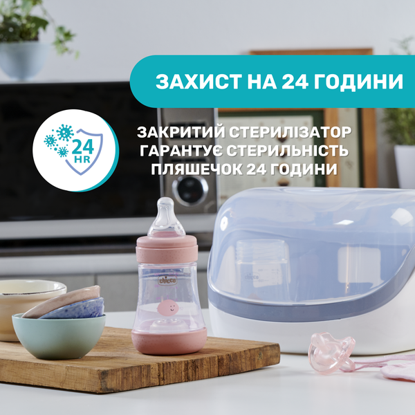Стерилізатор Chicco для мікрохвильової печі 65846.60 фото