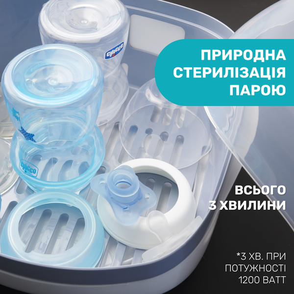 Стерилізатор Chicco для мікрохвильової печі 65846.60 фото