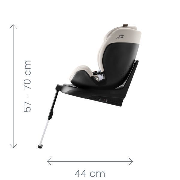 Автокрісло Britax Romer SWIVEL-GROW Max Air (Soft Taupe) 2000042299 фото