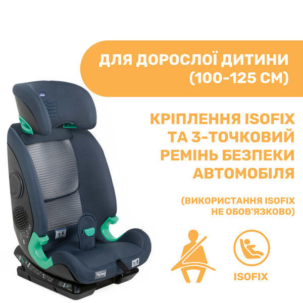 Автомобільне сидіння My Seat Air i-Size, гр. 1/2/3, кол.87 79873.87 фото