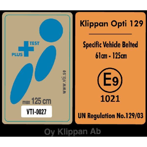 Автокрісло Klippan Opti 129 Sunset 140-23-025 фото