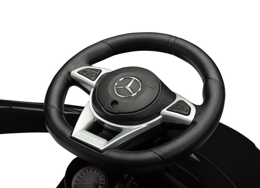 Машинка для катания Caretero (Toyz) Mercedes AMG C63 с родительской ручкой Black 1799060543 фото