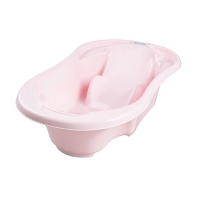 Ванночка Tega Komfort зі зливом анатомічна TG-011-104 (light pink) 50083 фото