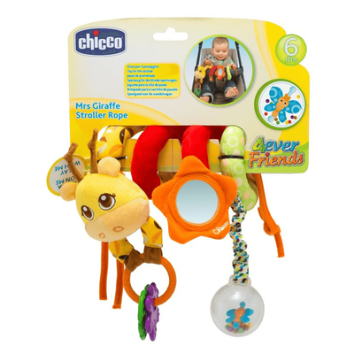 Іграшка на коляску Chicco "Жираф" 07201.00 фото