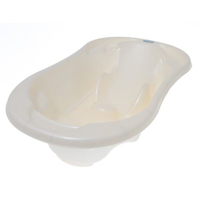 Ванночка Tega Komfort зі зливом анатомічна TG-011-118 (white pearl) 50085 фото