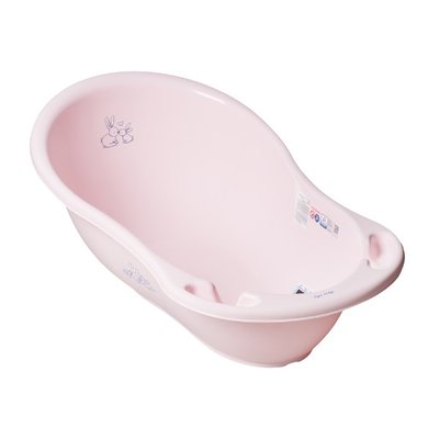 Ванночка Tega 86 см зі зливом Rabbits KR-004-104 (light pink) 50098 фото
