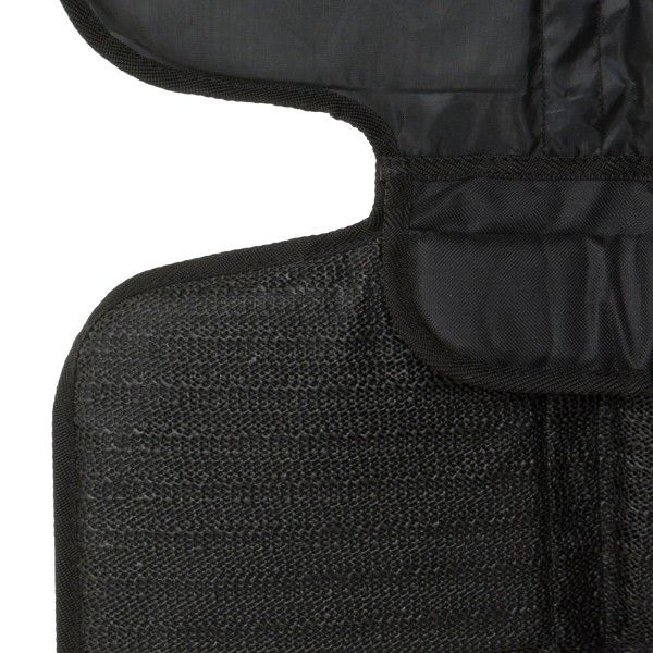 Захисний килимок під автокрісло ME1072 3 кишені (сітка),чорний 50938 фото