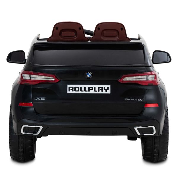 Електромобіль Rollplay двомісний BMW X5M - A02 чорний 000000443 фото