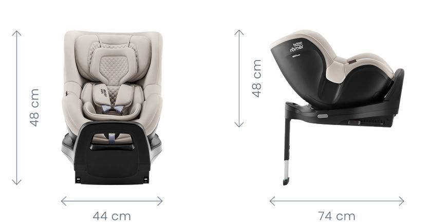Автокрісло Britax Romer DUALFIX 5Z LUX (Onyx Black) 2000042129 фото